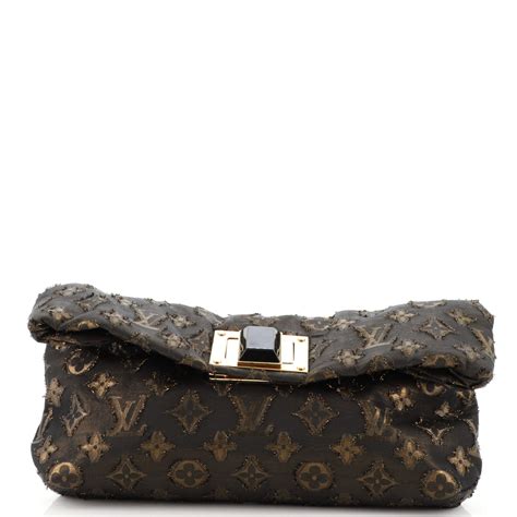 Louis Vuitton Lurex Monogram Altair Clutch 